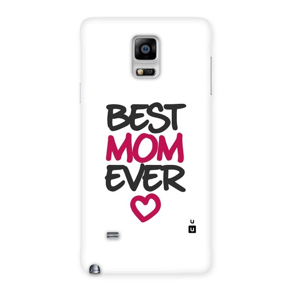 Best Mom Ever Back Case for Galaxy Note 4