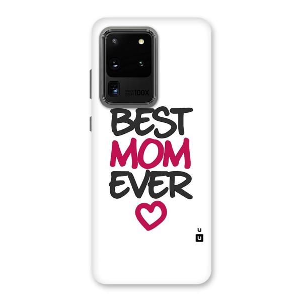 Best Mom Ever Back Case for Galaxy S20 Ultra