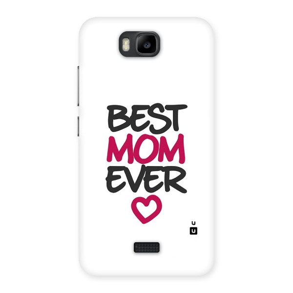 Best Mom Ever Back Case for Honor Bee