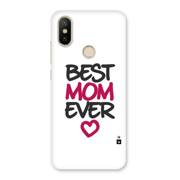 Best Mom Ever Back Case for Mi A2