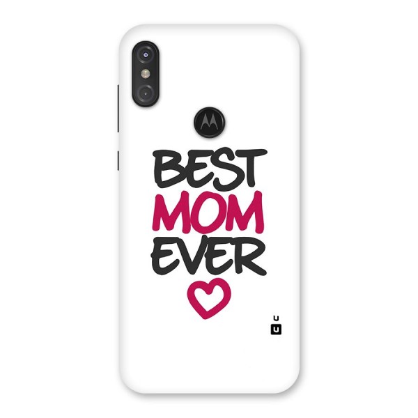 Best Mom Ever Back Case for Motorola One Power