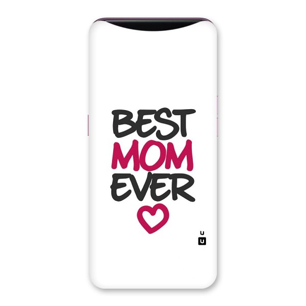 Best Mom Ever Back Case for Oppo Find X