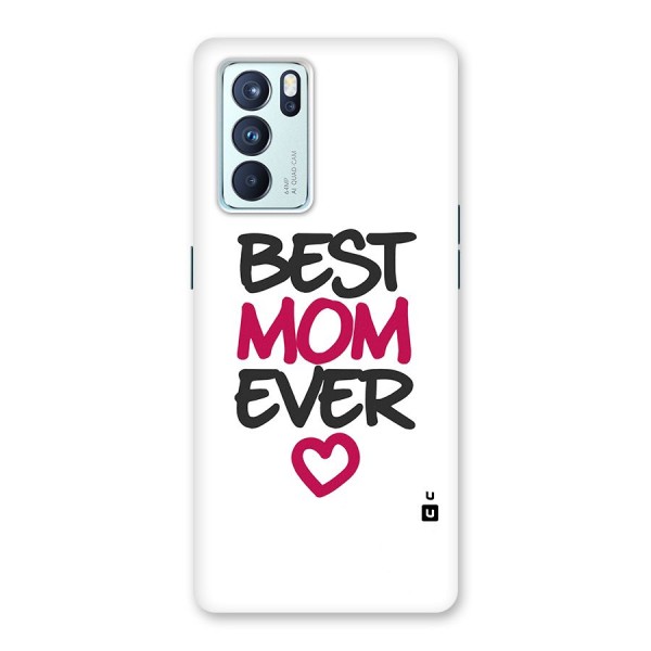 Best Mom Ever Glass Back Case for Oppo Reno6 Pro 5G