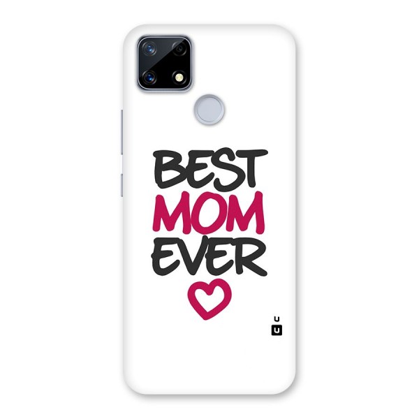 Best Mom Ever Glass Back Case for Realme Narzo 20