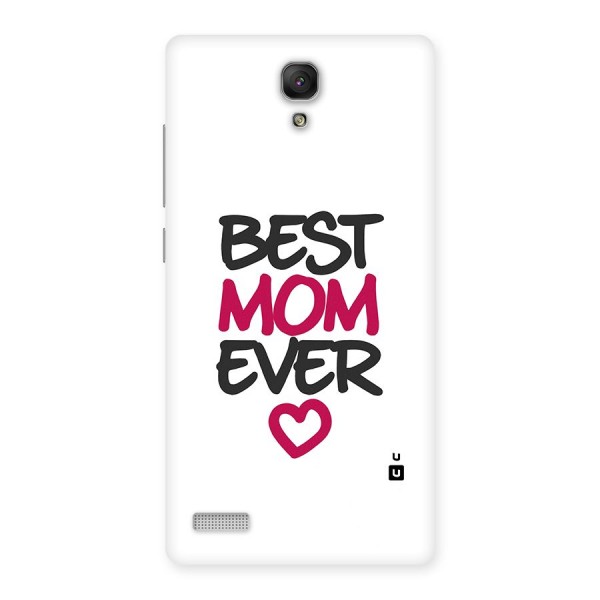 Best Mom Ever Back Case for Redmi Note