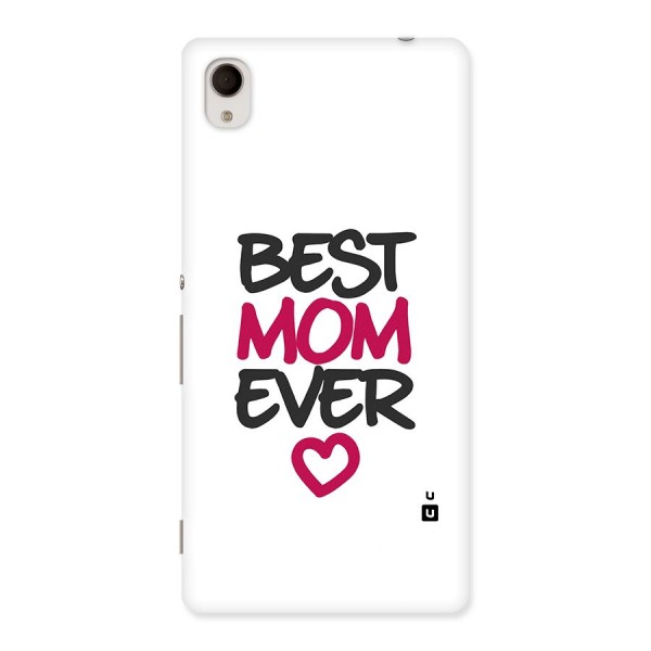 Best Mom Ever Back Case for Sony Xperia M4