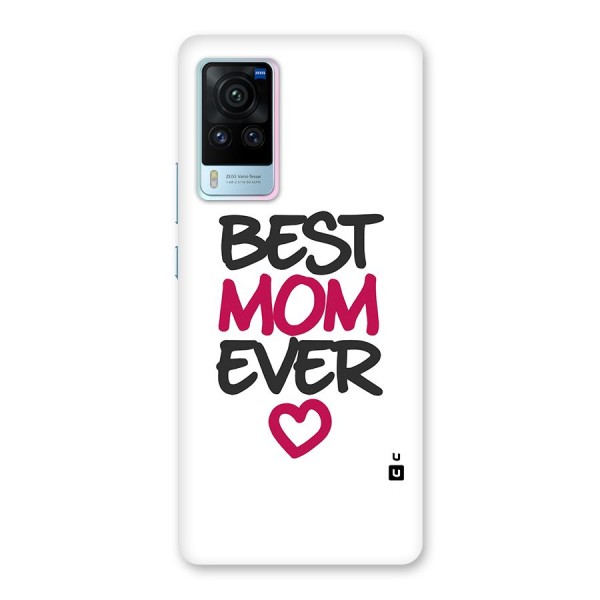 Best Mom Ever Glass Back Case for Vivo X60 Pro