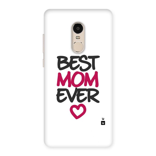 Best Mom Ever Back Case for Xiaomi Redmi Note 4