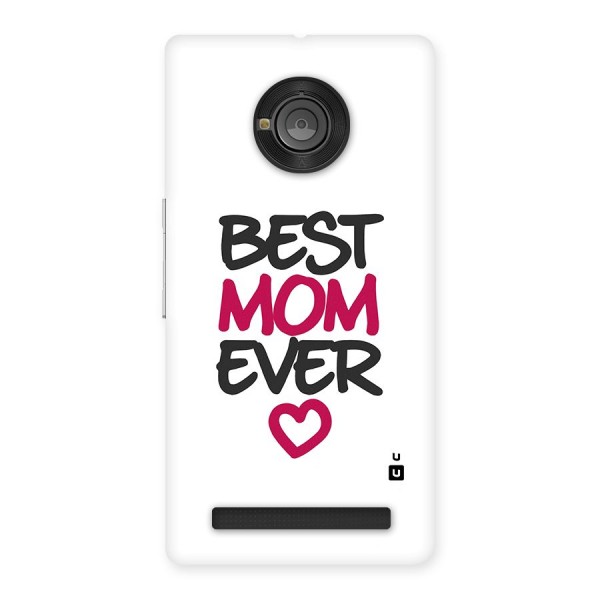 Best Mom Ever Back Case for Yu Yuphoria