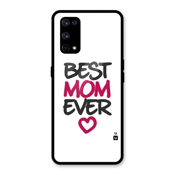 Best Mom Ever Glass Back Case for Realme X7 Pro