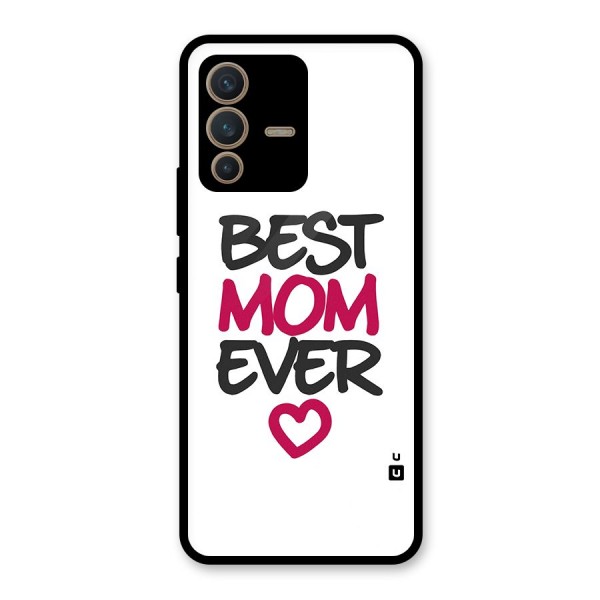 Best Mom Ever Glass Back Case for Vivo V23 5G