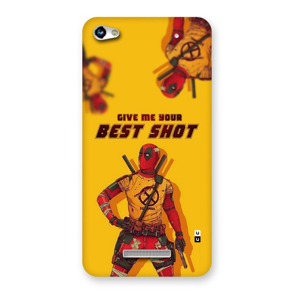 Best Shot Back Case for Canvas Hue 2 A316