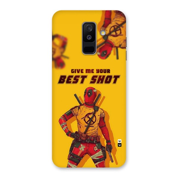 Best Shot Back Case for Galaxy A6 Plus