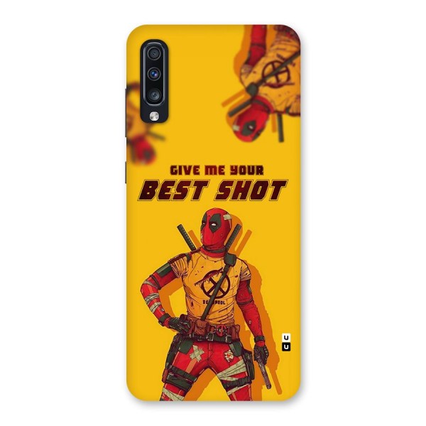 Best Shot Back Case for Galaxy A70s