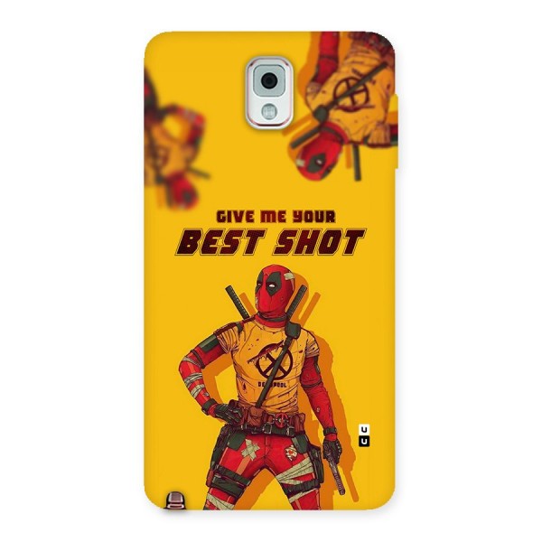 Best Shot Back Case for Galaxy Note 3