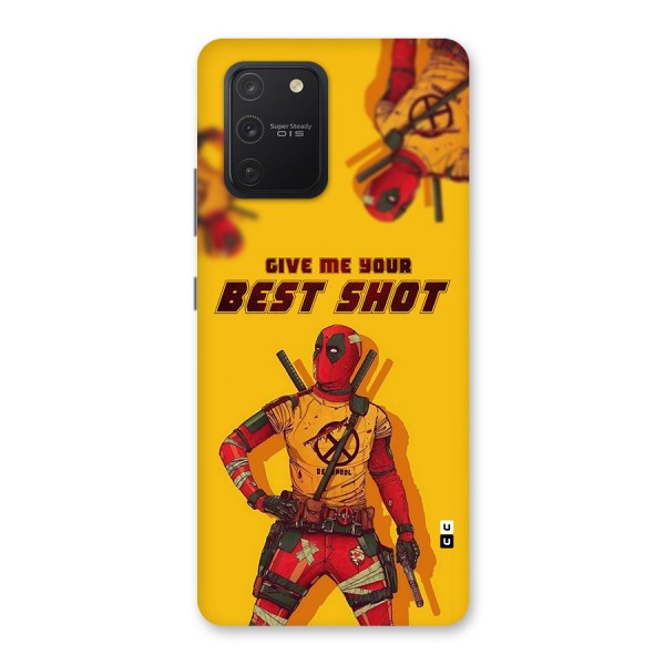 Best Shot Back Case for Galaxy S10 Lite