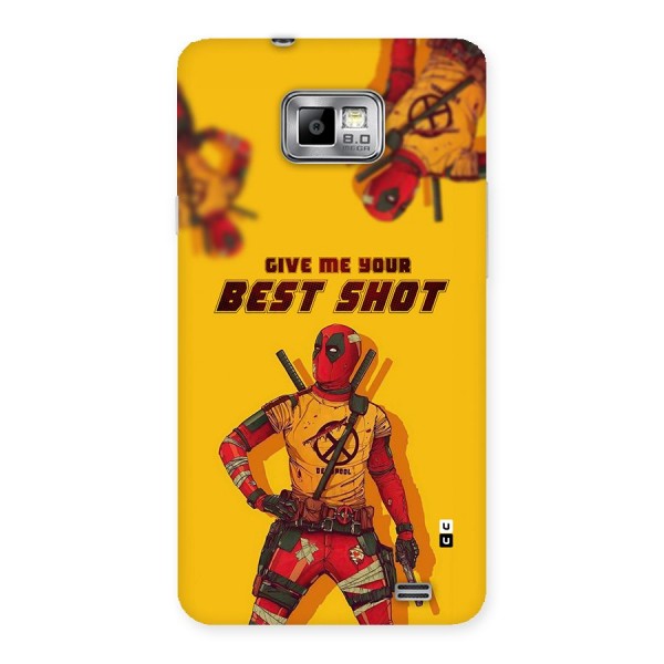 Best Shot Back Case for Galaxy S2