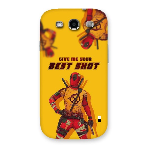 Best Shot Back Case for Galaxy S3