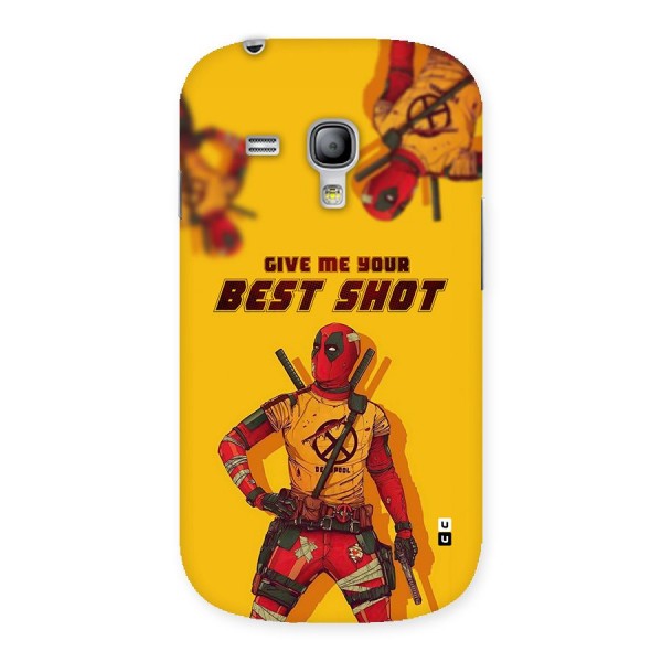 Best Shot Back Case for Galaxy S3 Mini