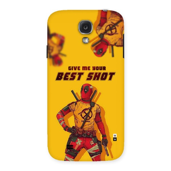 Best Shot Back Case for Galaxy S4