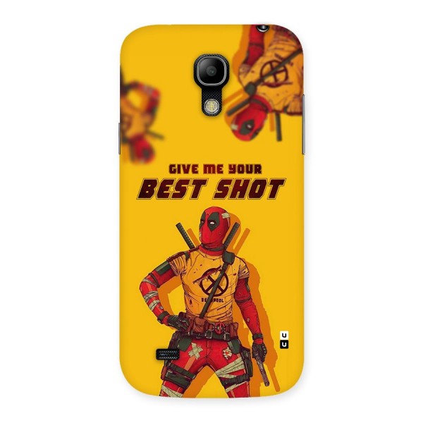 Best Shot Back Case for Galaxy S4 Mini