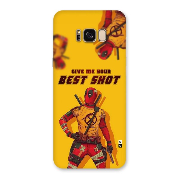 Best Shot Back Case for Galaxy S8 Plus