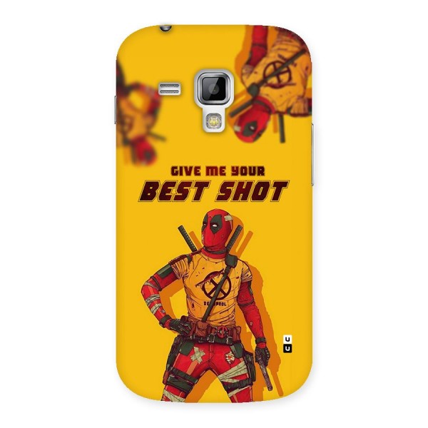 Best Shot Back Case for Galaxy S Duos