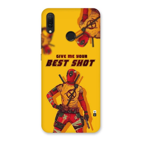 Best Shot Back Case for Huawei Y9 (2019)