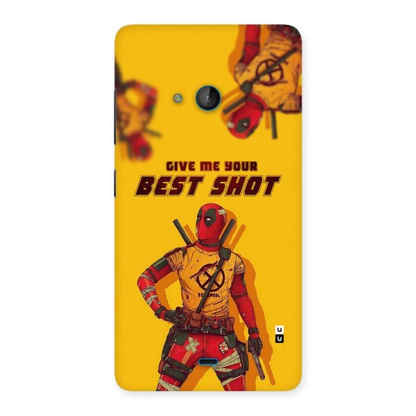 Best Shot Back Case for Lumia 540