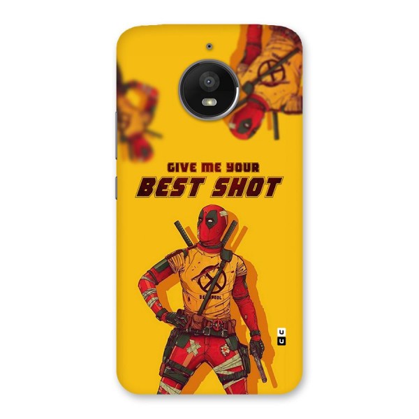 Best Shot Back Case for Moto E4 Plus