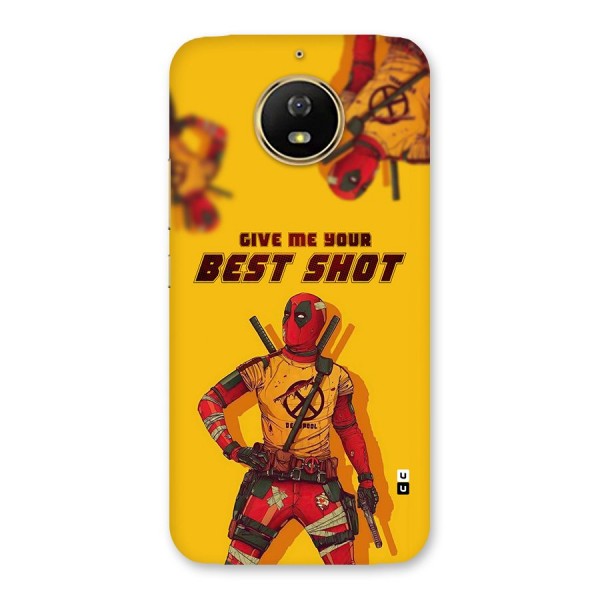 Best Shot Back Case for Moto G5s