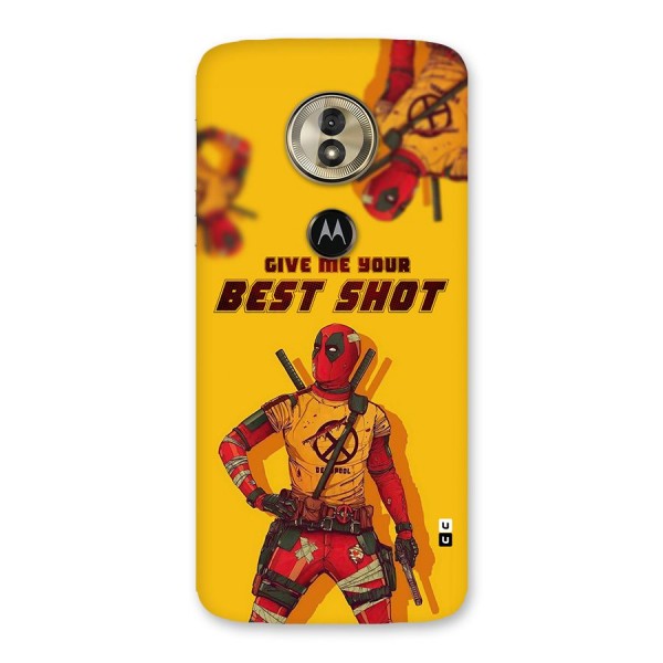 Best Shot Back Case for Moto G6 Play