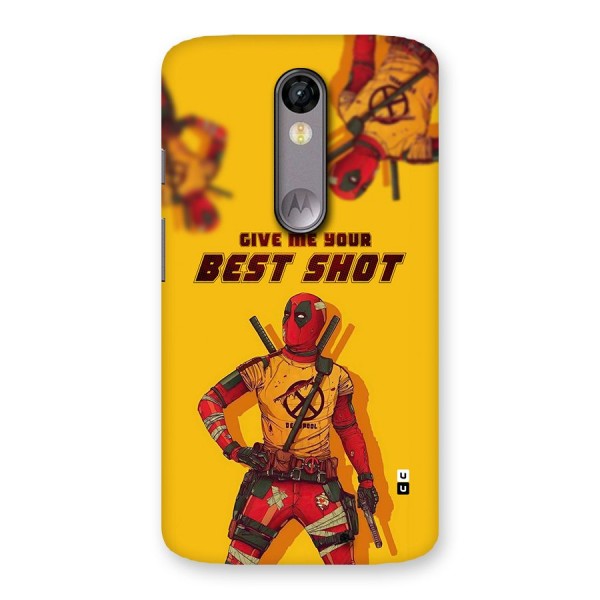 Best Shot Back Case for Moto X Force