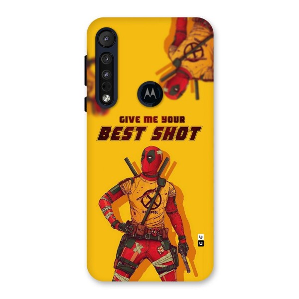 Best Shot Back Case for Motorola One Macro