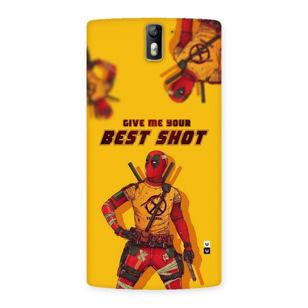 Best Shot Back Case for OnePlus One