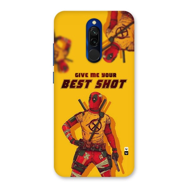 Best Shot Back Case for Redmi 8