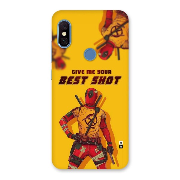 Best Shot Back Case for Redmi Note 6 Pro