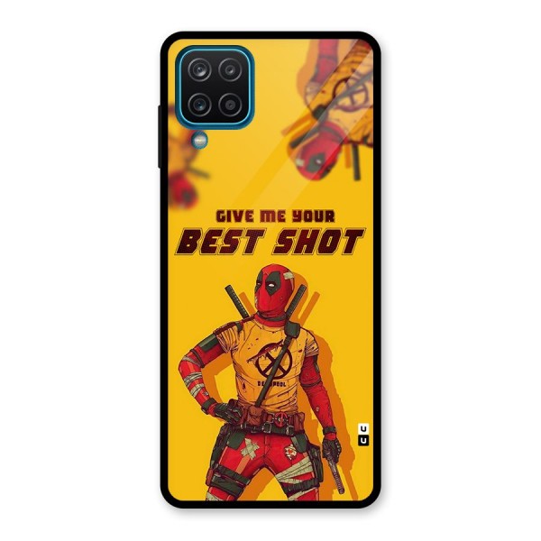 Best Shot Glass Back Case for Galaxy A12