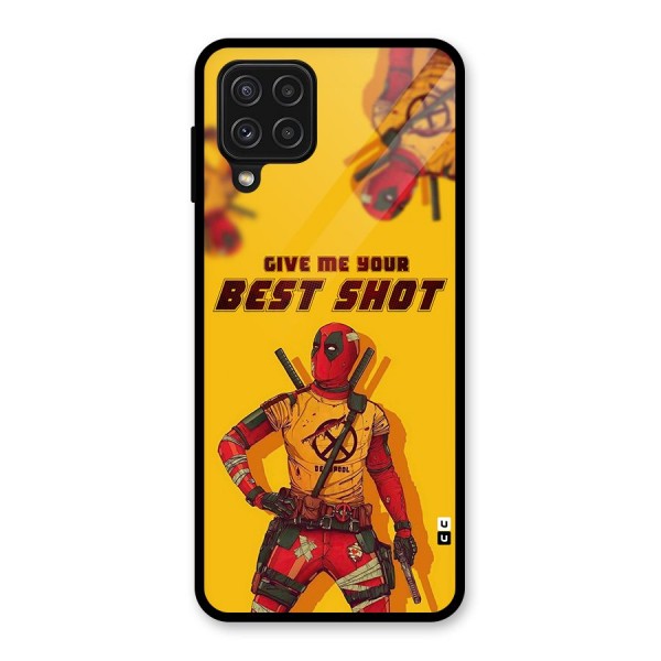 Best Shot Glass Back Case for Galaxy A22 4G