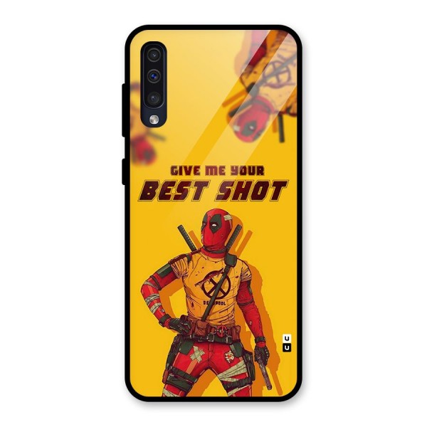 Best Shot Glass Back Case for Galaxy A50