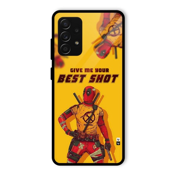 Best Shot Glass Back Case for Galaxy A53 5G