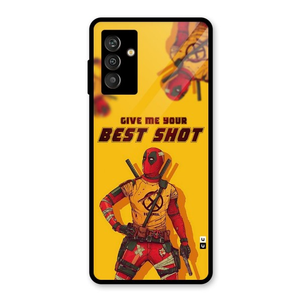 Best Shot Glass Back Case for Galaxy M13