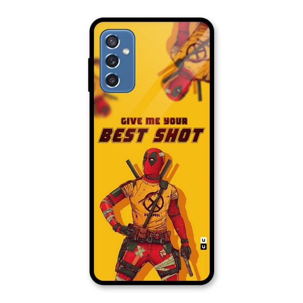 Best Shot Glass Back Case for Galaxy M52 5G