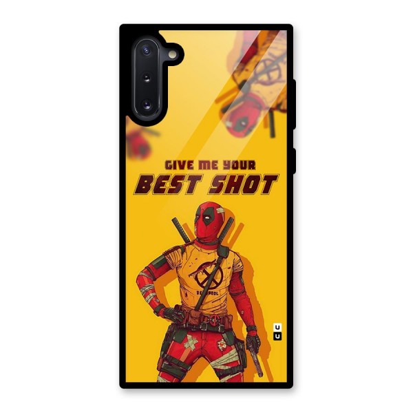 Best Shot Glass Back Case for Galaxy Note 10