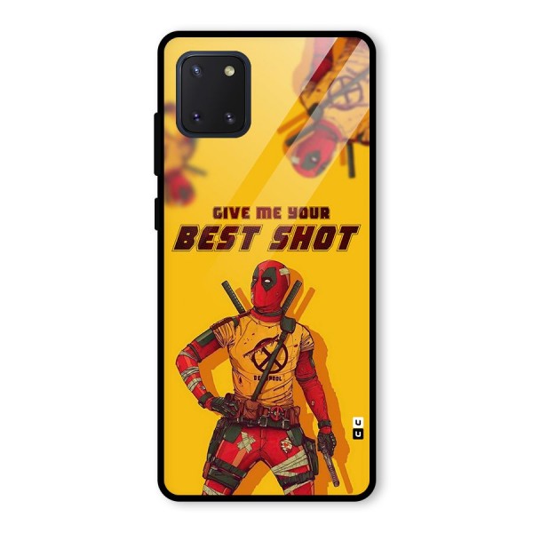 Best Shot Glass Back Case for Galaxy Note 10 Lite