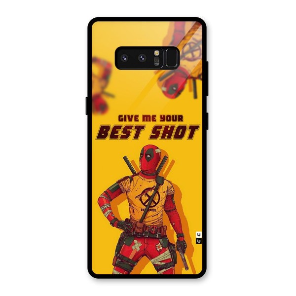 Best Shot Glass Back Case for Galaxy Note 8