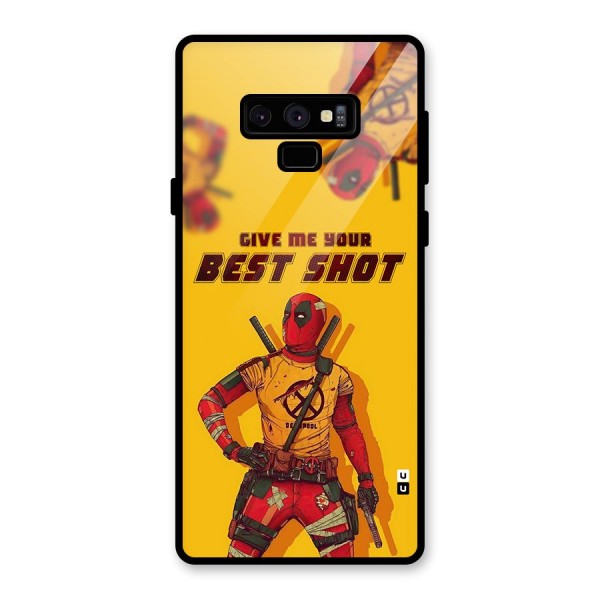 Best Shot Glass Back Case for Galaxy Note 9