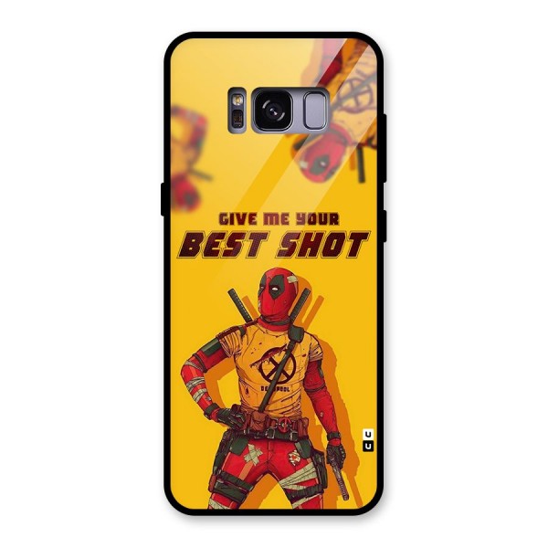 Best Shot Glass Back Case for Galaxy S8