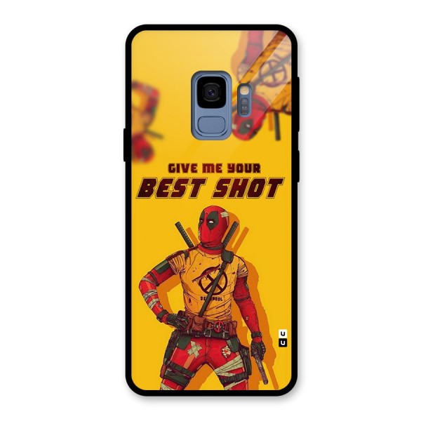 Best Shot Glass Back Case for Galaxy S9