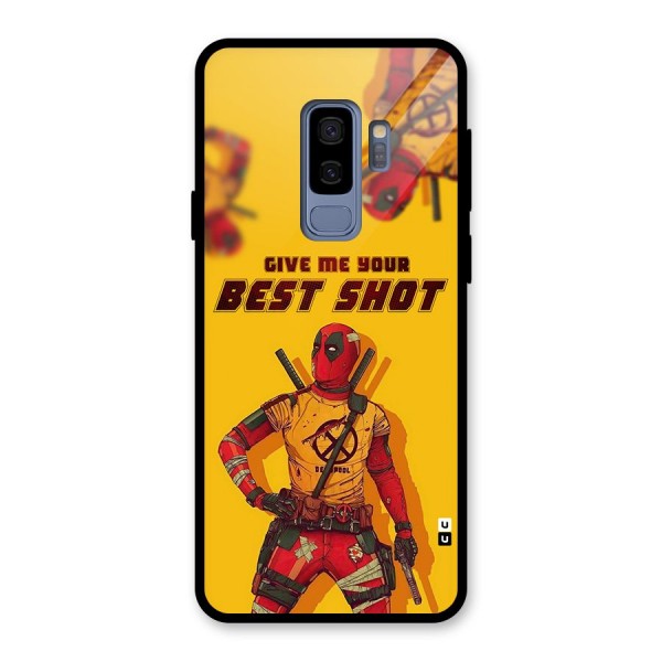 Best Shot Glass Back Case for Galaxy S9 Plus